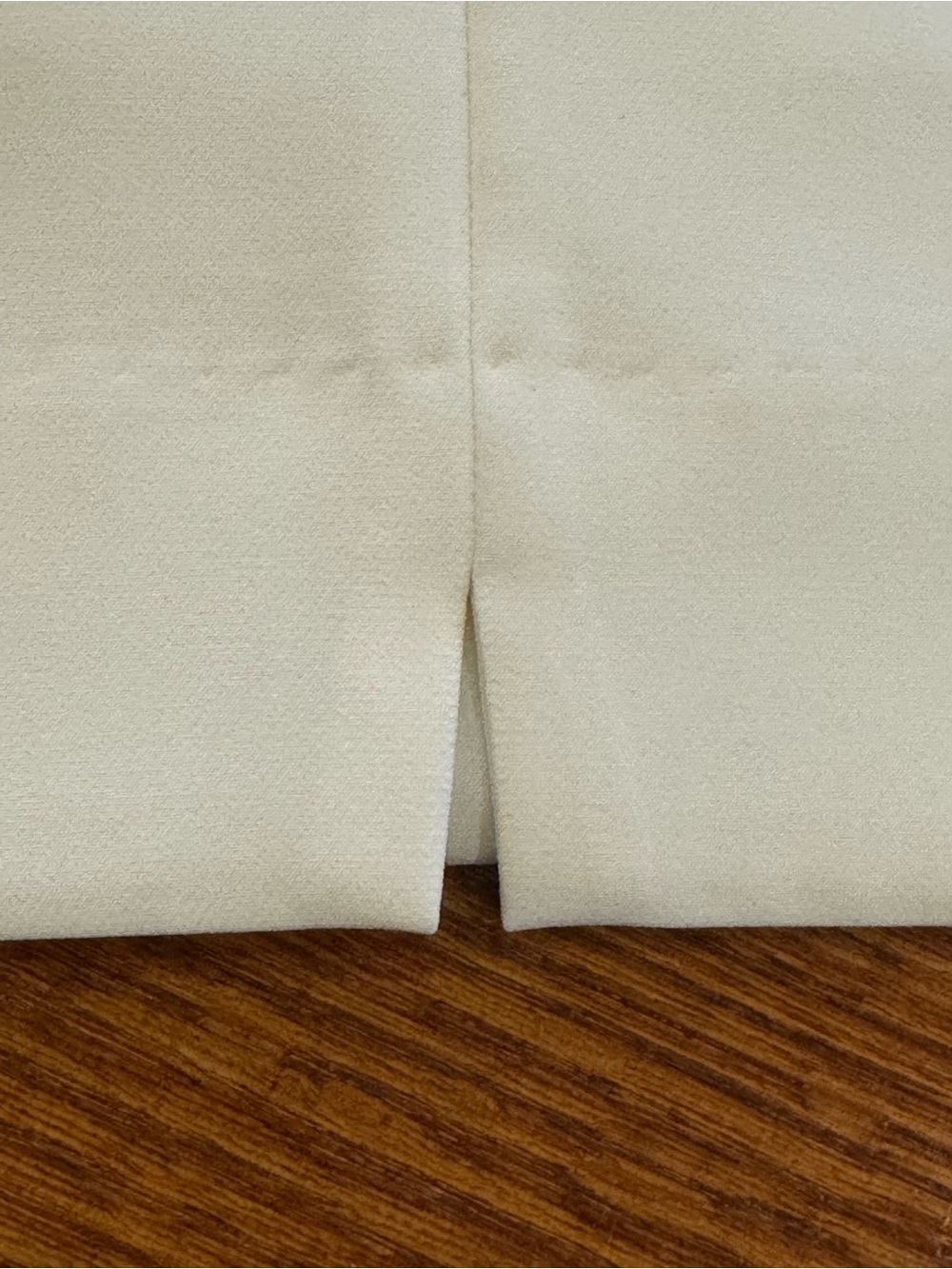 Neiman Marcus Lined Cropped White Ankle Pant - Picture 4 of 9